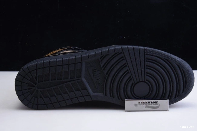 Rep TBkick 555088-032 GOLD BLACK JORDAN (2020) AIR METALLIC HIGH RETRO 1 0819